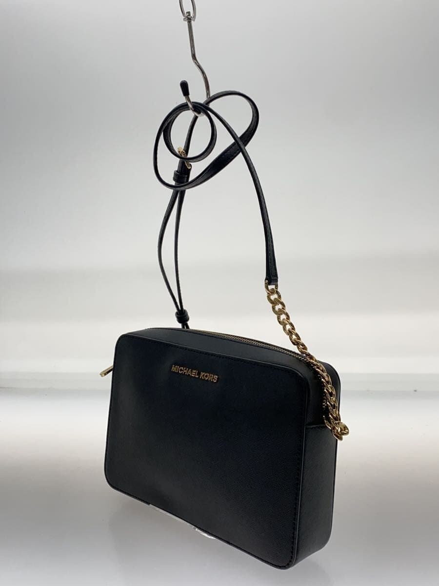 MICHAEL KORS Shoulder Bag Leather BLK 35T8GTTC9L 2