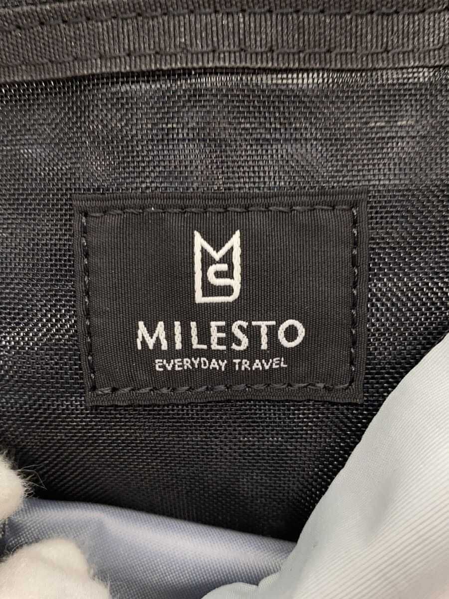 MILESTOTROT Shoulder Bag Nylon GRY MLS878-GY 5