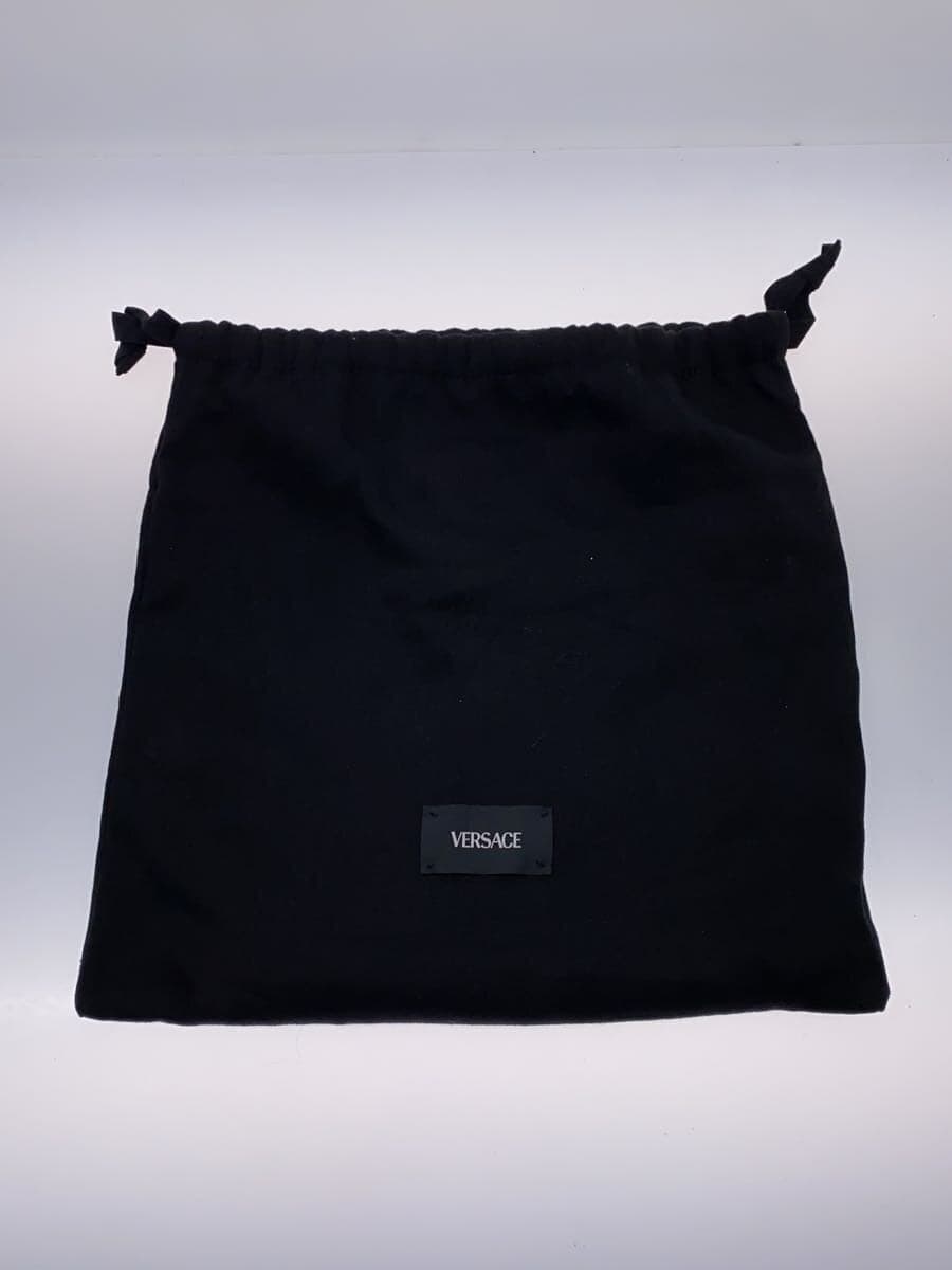 VERSACE Medusa Shoulder Bag Cowhide Black Solid Color 1002885 7