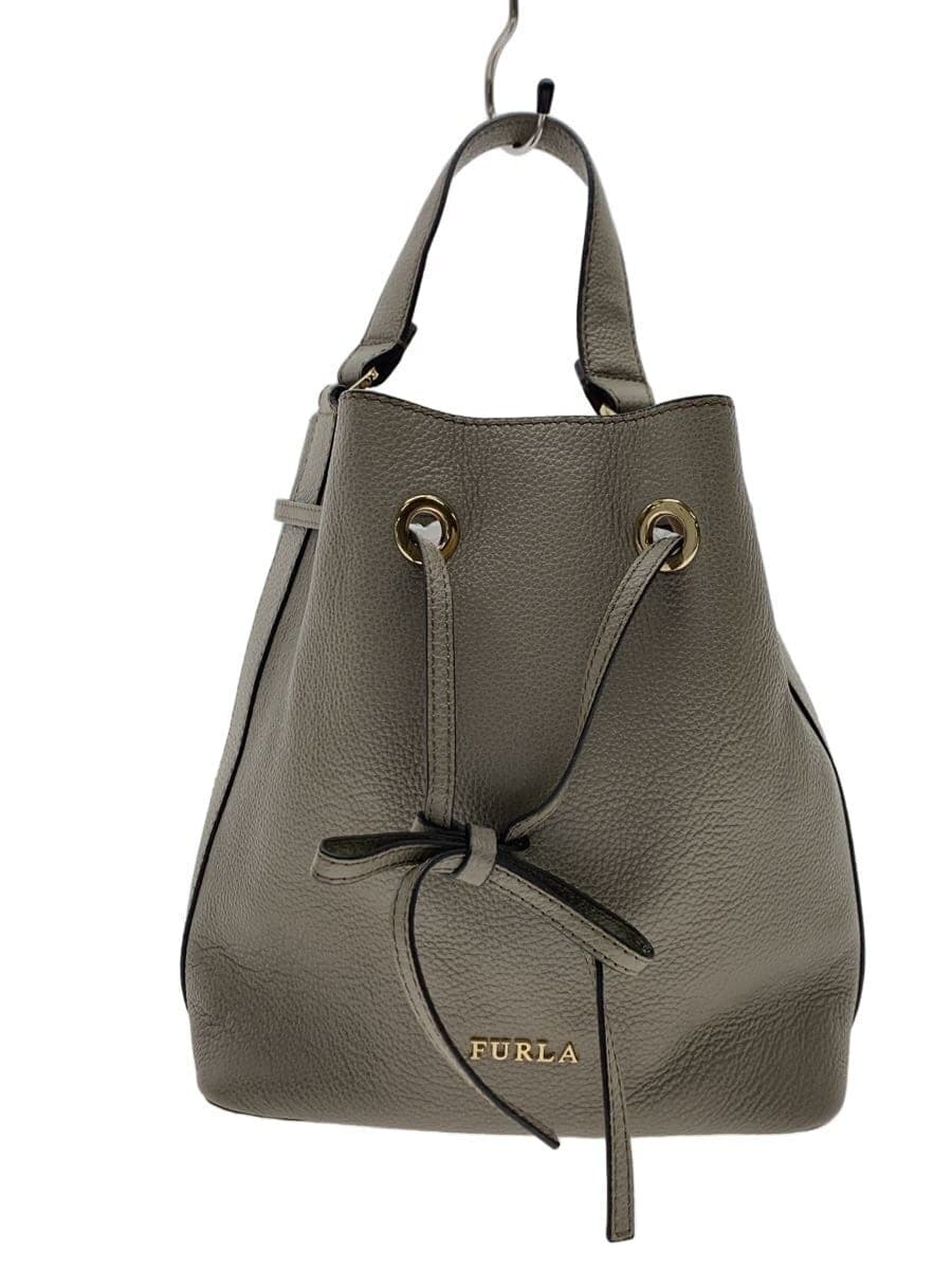 FURLA Shoulder Bag Leather BEG