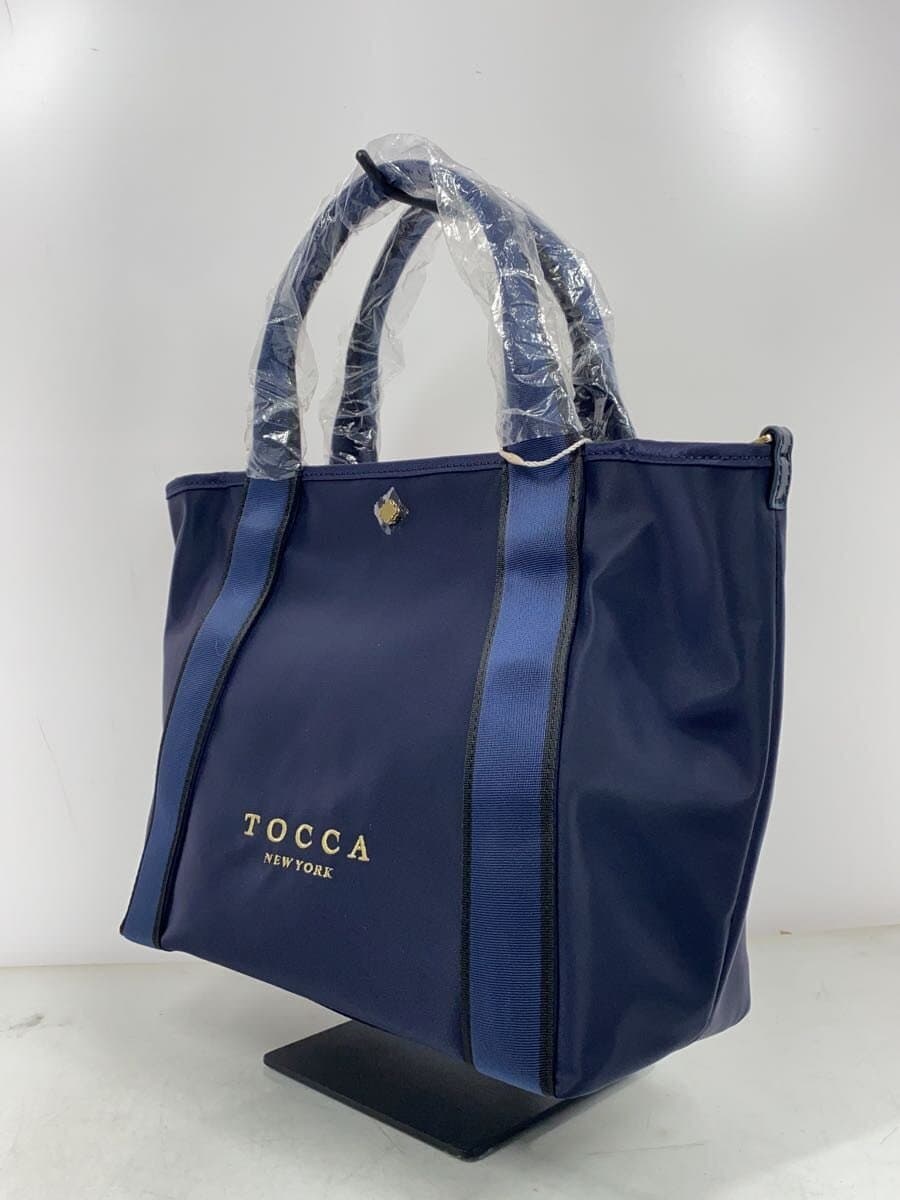 TOCCABICOLOR RIBBON TOTE Tote Bag Nylon NVY Print 2