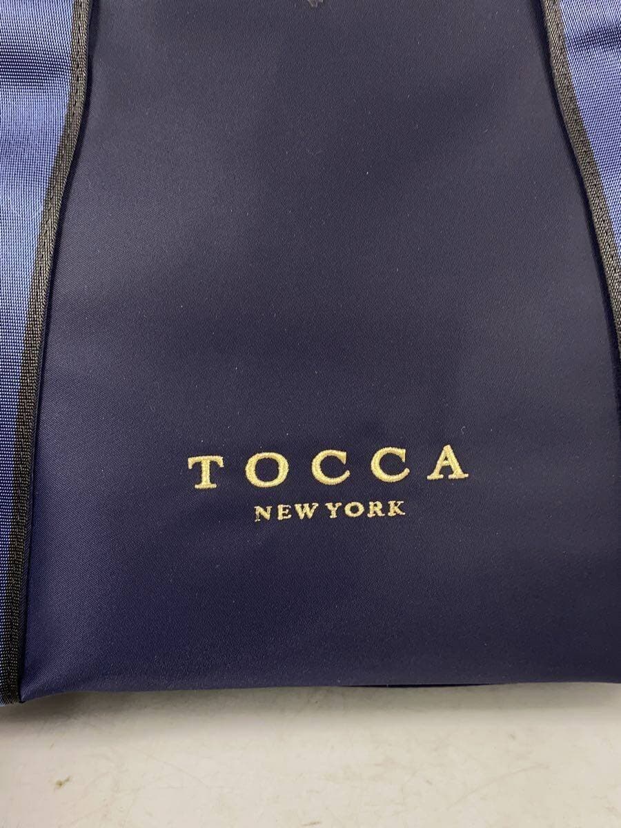 TOCCABICOLOR RIBBON TOTE Tote Bag Nylon NVY Print 5