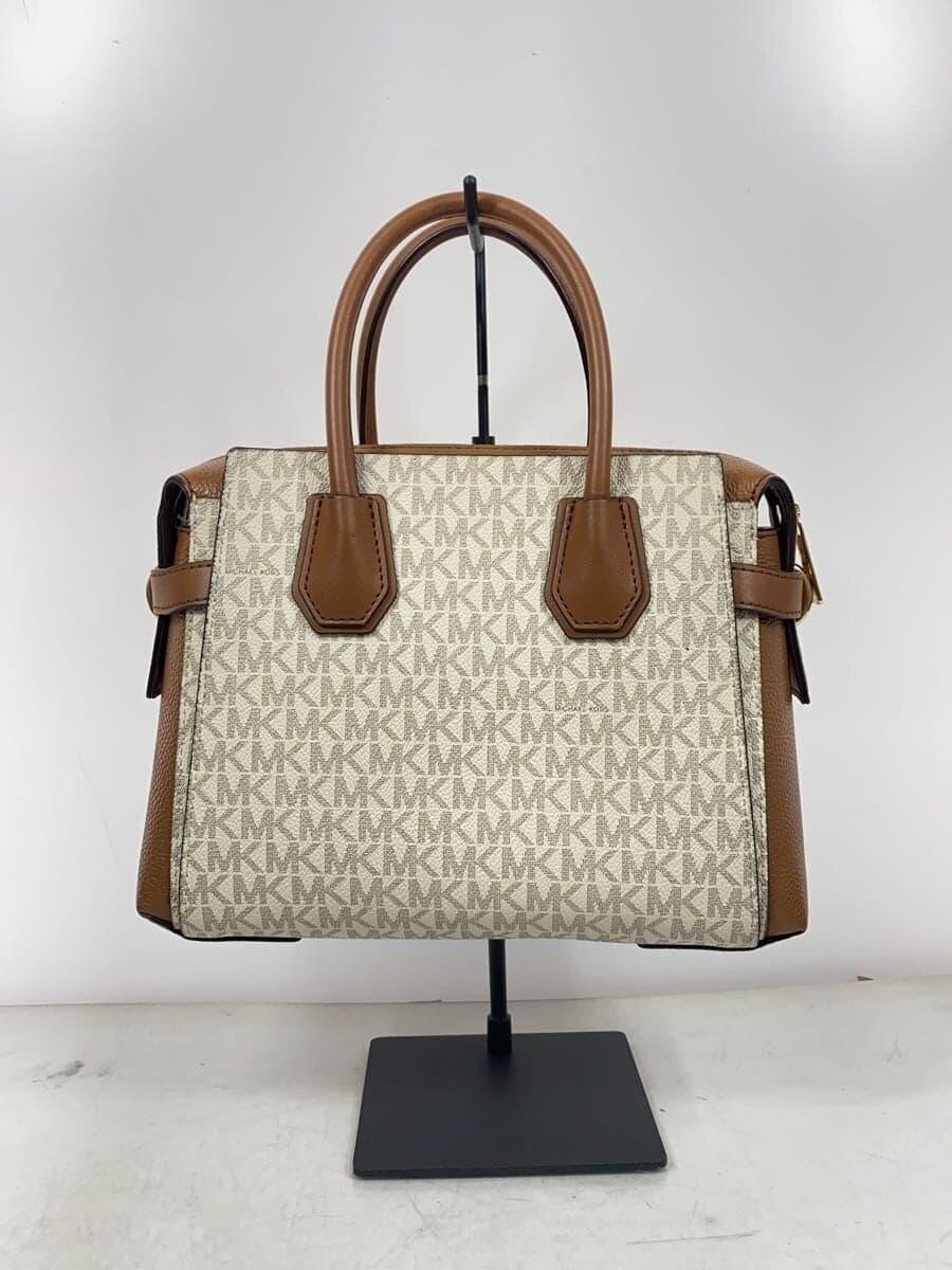 MICHAEL KORS Handbag Leather CRM All Over Pattern 3