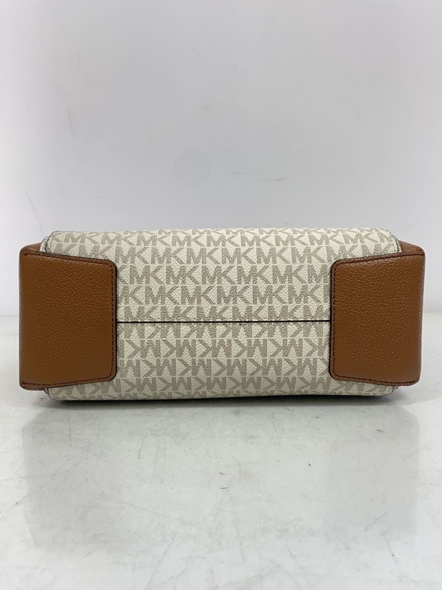 MICHAEL KORS Handbag Leather CRM All Over Pattern 4