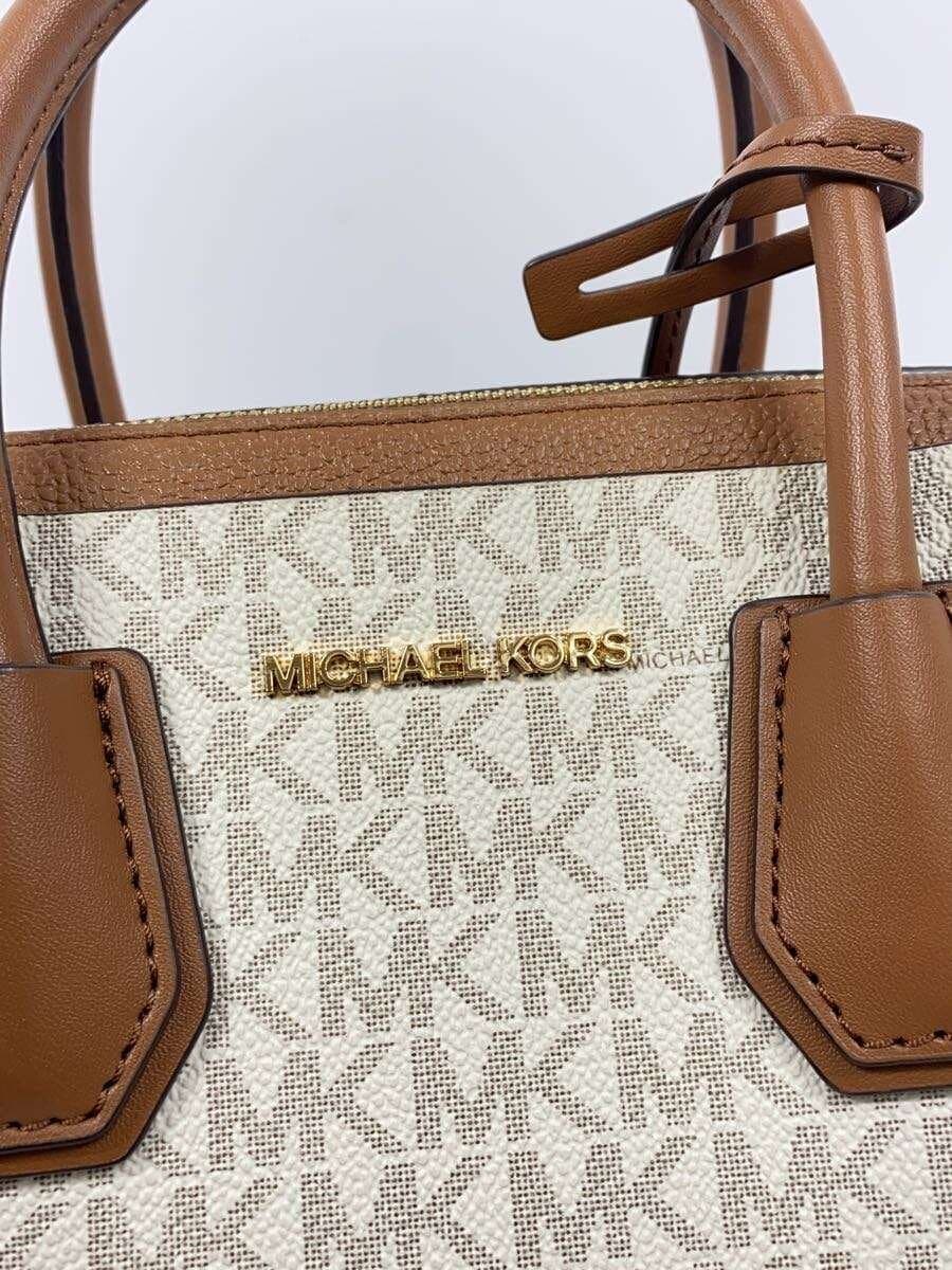 MICHAEL KORS Handbag Leather CRM All Over Pattern 5