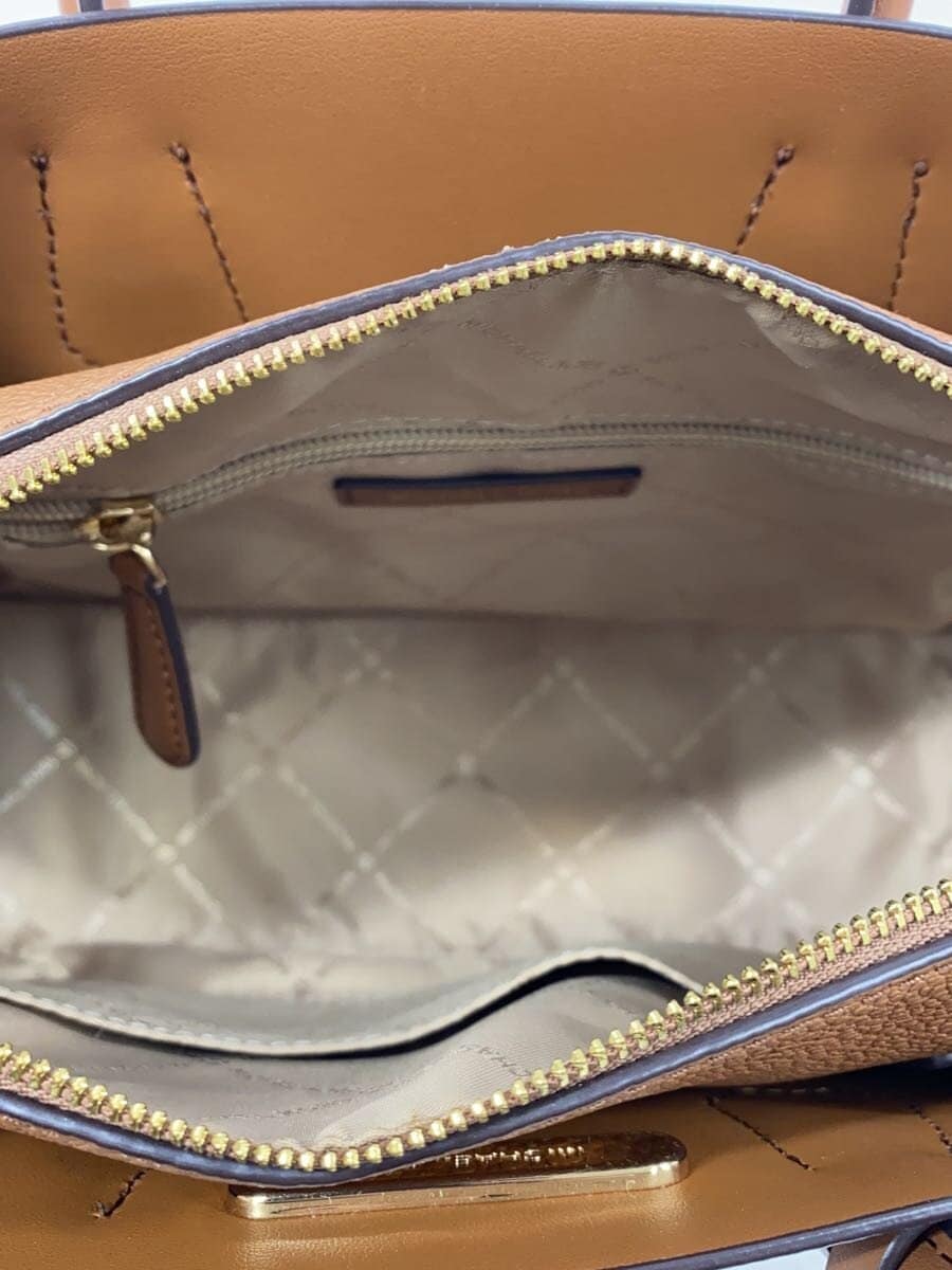 MICHAEL KORS Handbag Leather CRM All Over Pattern 6