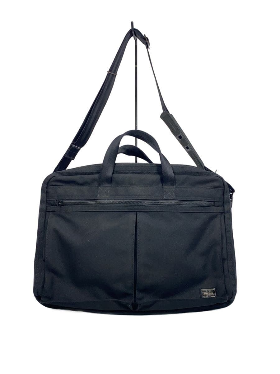 PORTER 2WAY Business Bag Briefcase Canvas BLK