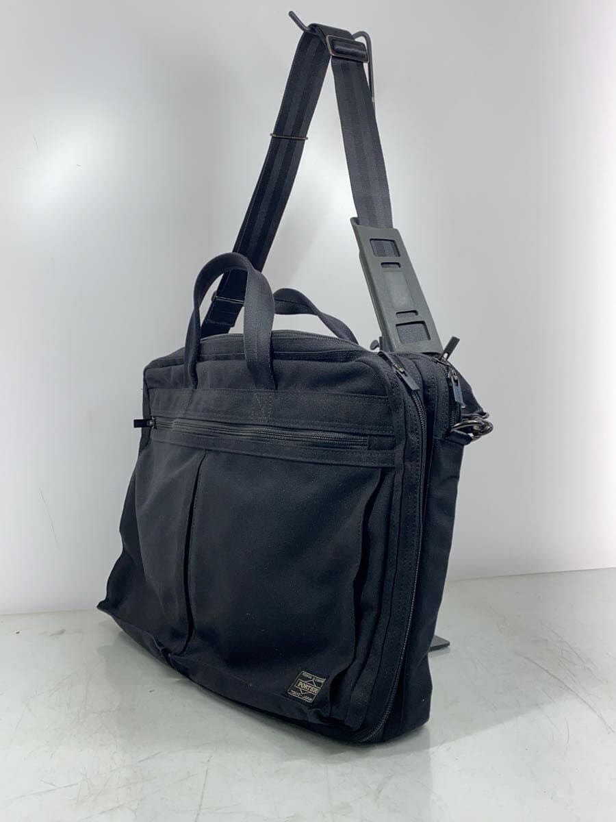 PORTER 2WAY Business Bag Briefcase Canvas BLK 2