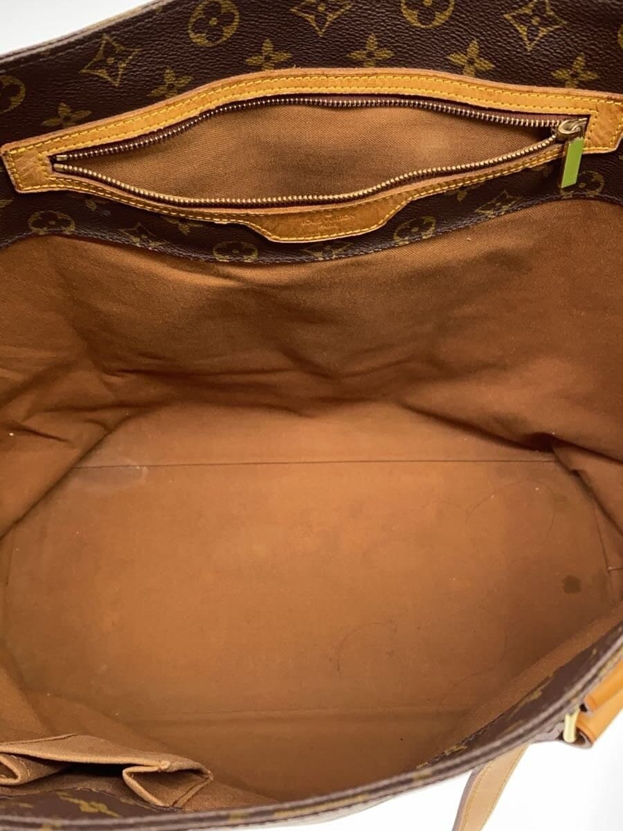 LOUIS VUITTON Cabas A Lu To _Monogram Canvas PVC BRW 6