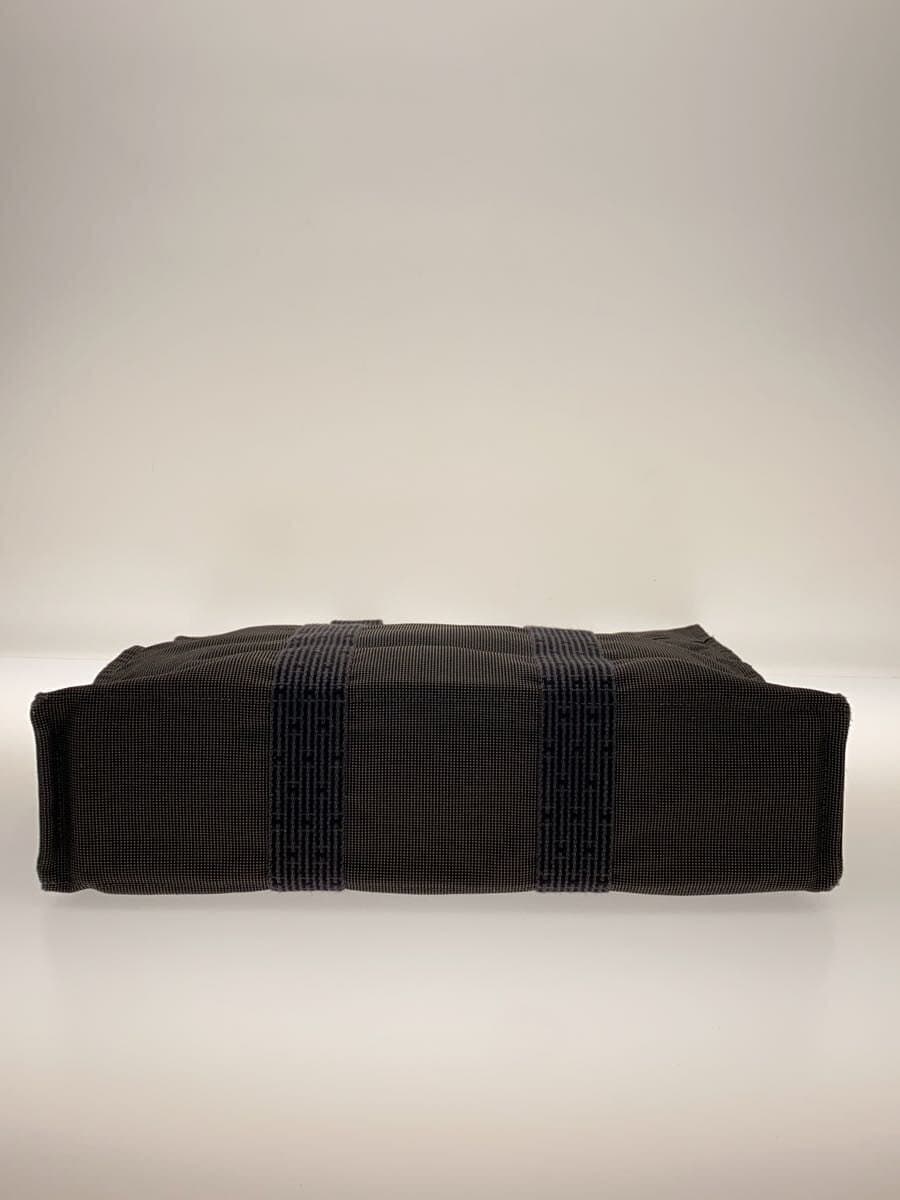 HERMES Air Line Key Handbag GRY 4