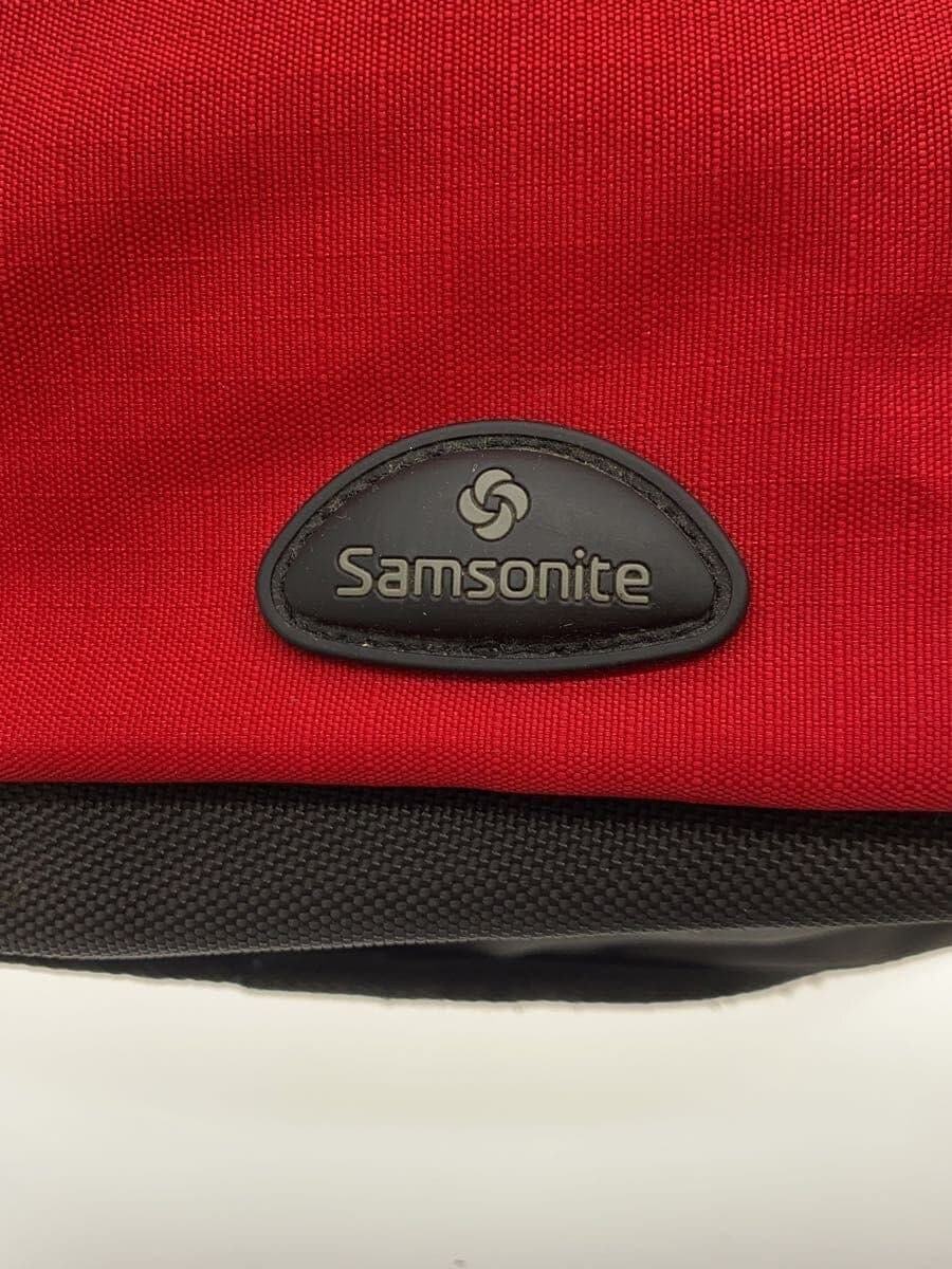 SAMSONITE One Shoulder Bag Nylon RED 5