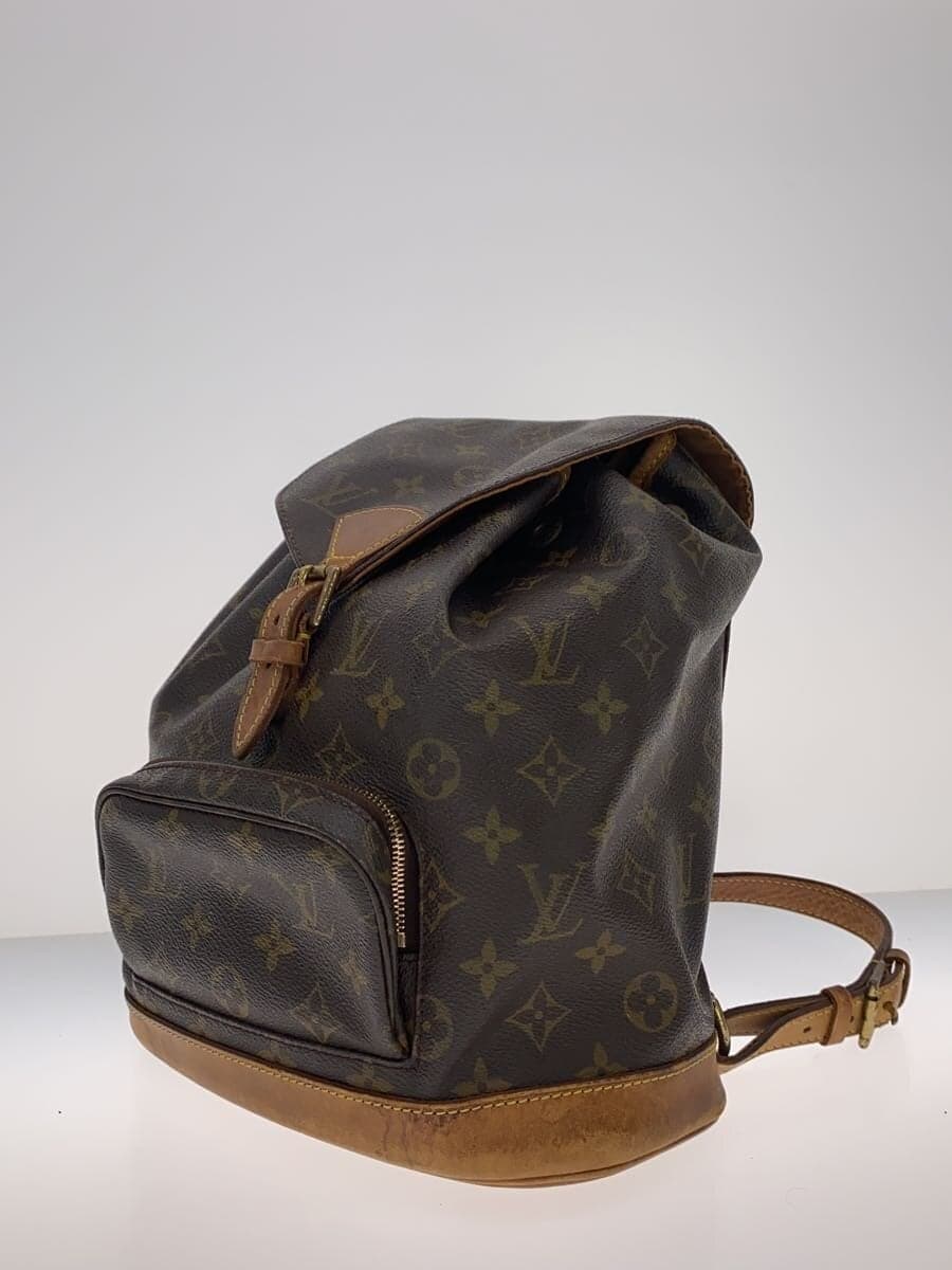 LOUIS VUITTON Montsouris MM_Monogram Canvas PVC BRW 2