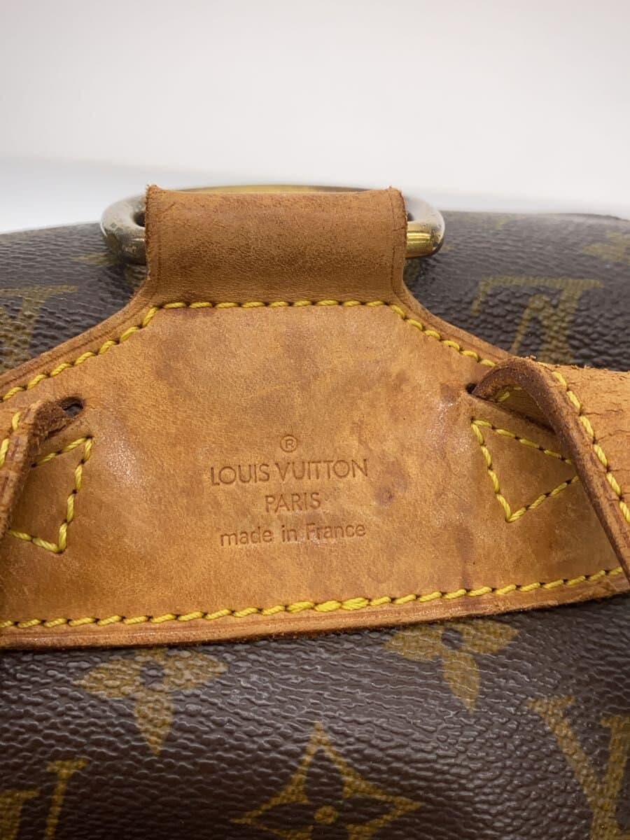 LOUIS VUITTON Montsouris MM_Monogram Canvas PVC BRW 5