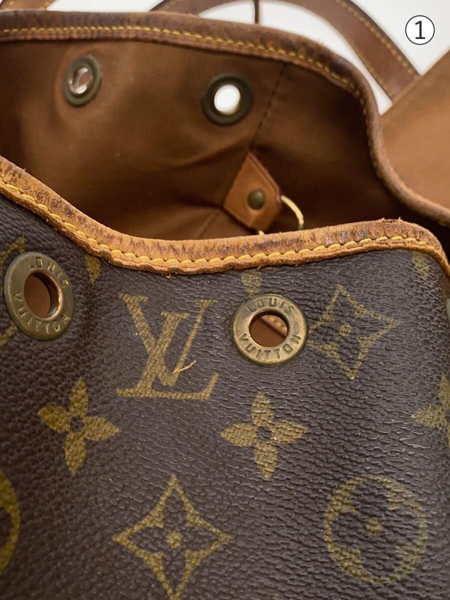 LOUIS VUITTON Montsouris MM_Monogram Canvas PVC BRW 8