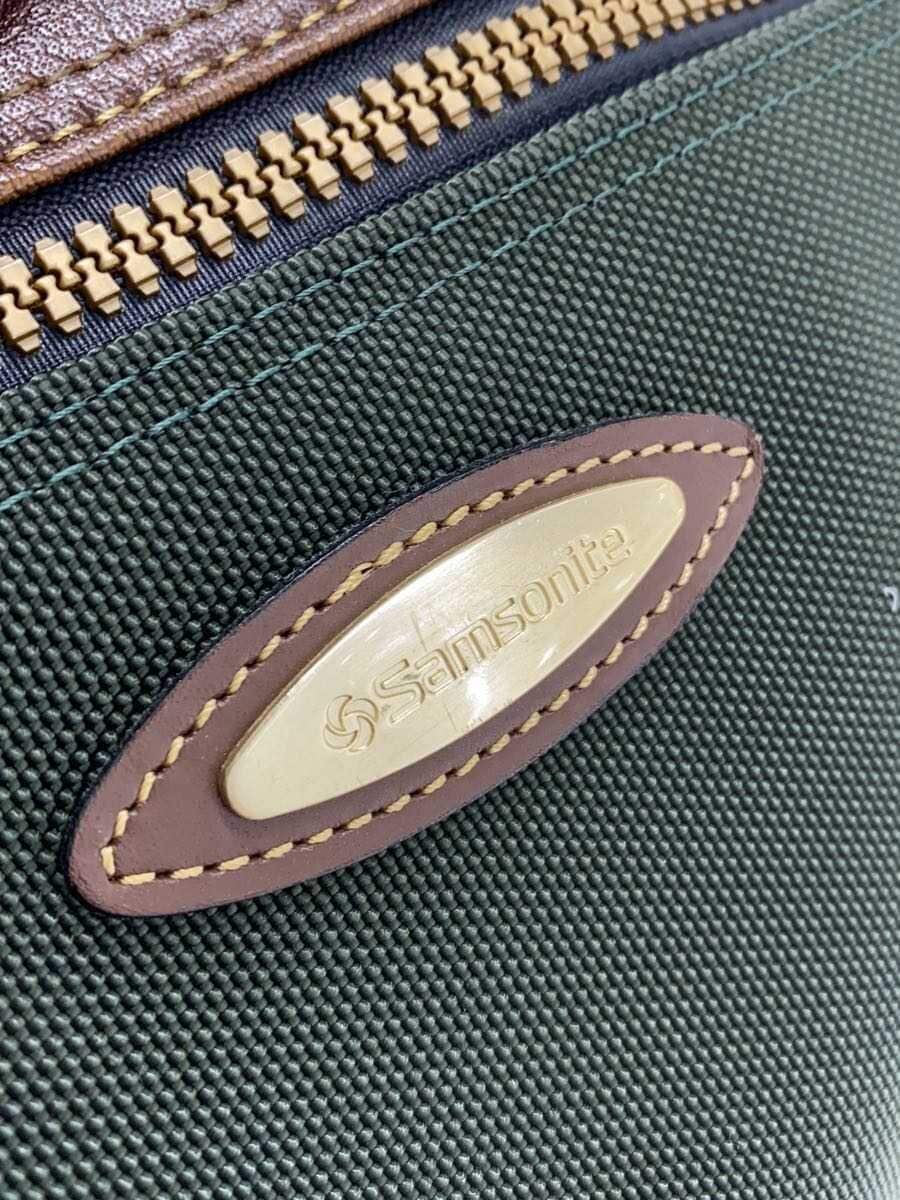 SAMSONITE Boston Bag PVC GRN Solid 5