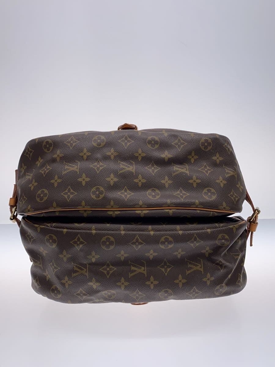LOUIS VUITTON1)Saumur 35_Monogram Canvas Leather BRW 4