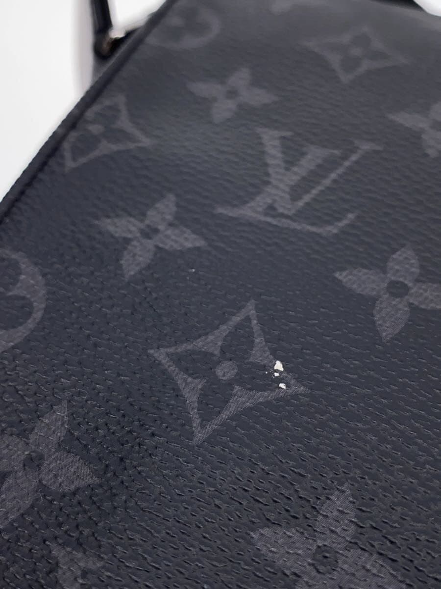 LOUIS VUITTON District PMNV3_Monogram Eclipse Leather BLK All Over Pattern 7