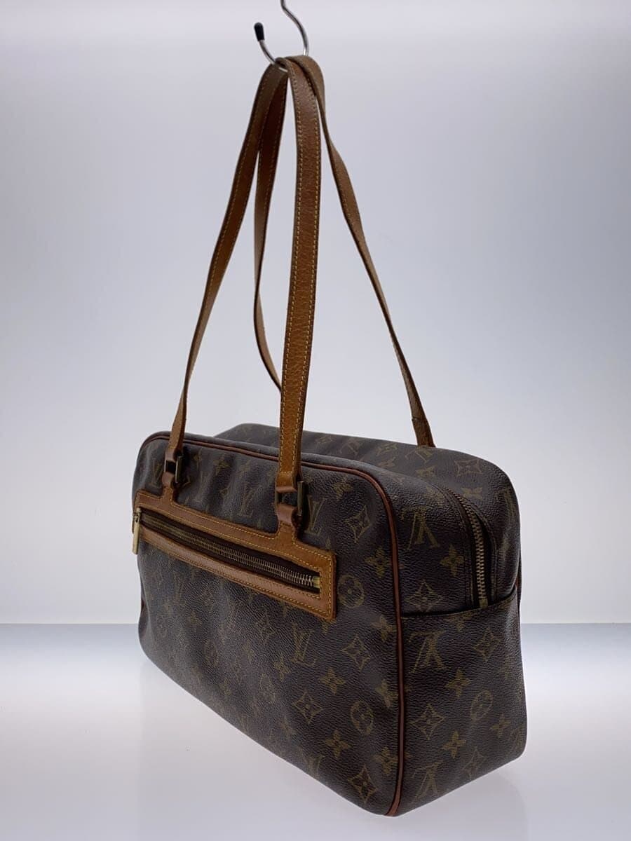 LOUIS VUITTON Cite GM_Monogram Canvas PVC BRW All Over Pattern 2