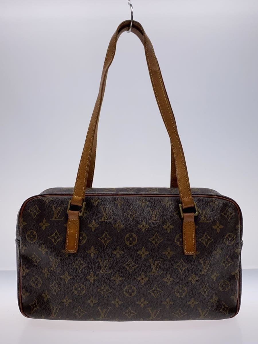 LOUIS VUITTON Cite GM_Monogram Canvas PVC BRW All Over Pattern 3