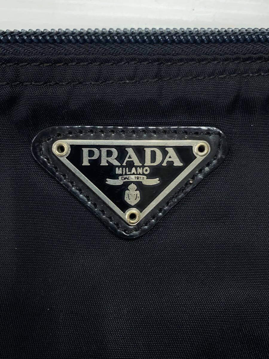 PRADA Pouch Nylon BLK Solid 3