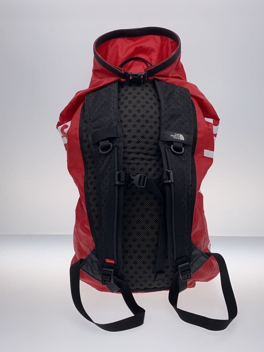 Supreme × THE NORTH FACE Backpack Nylon RED NF0A3G6Y Logo Damage WATERPROOF 3