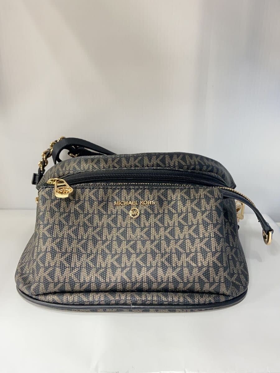 MICHAEL KORS Shoulder Bag Leather BLK 30T1G04M8O 3