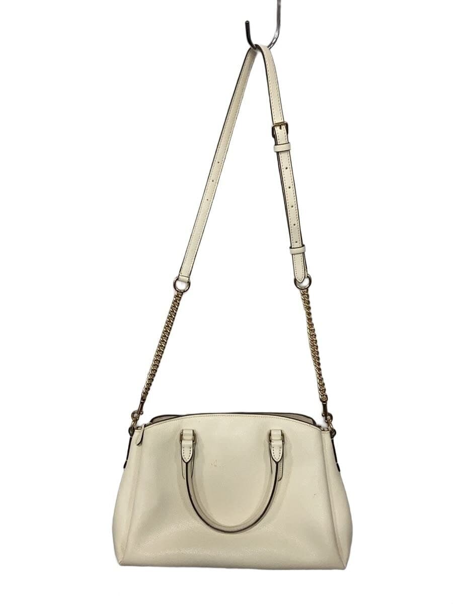 COACH Handbag Leather CRM Solid A1832-F28976 3