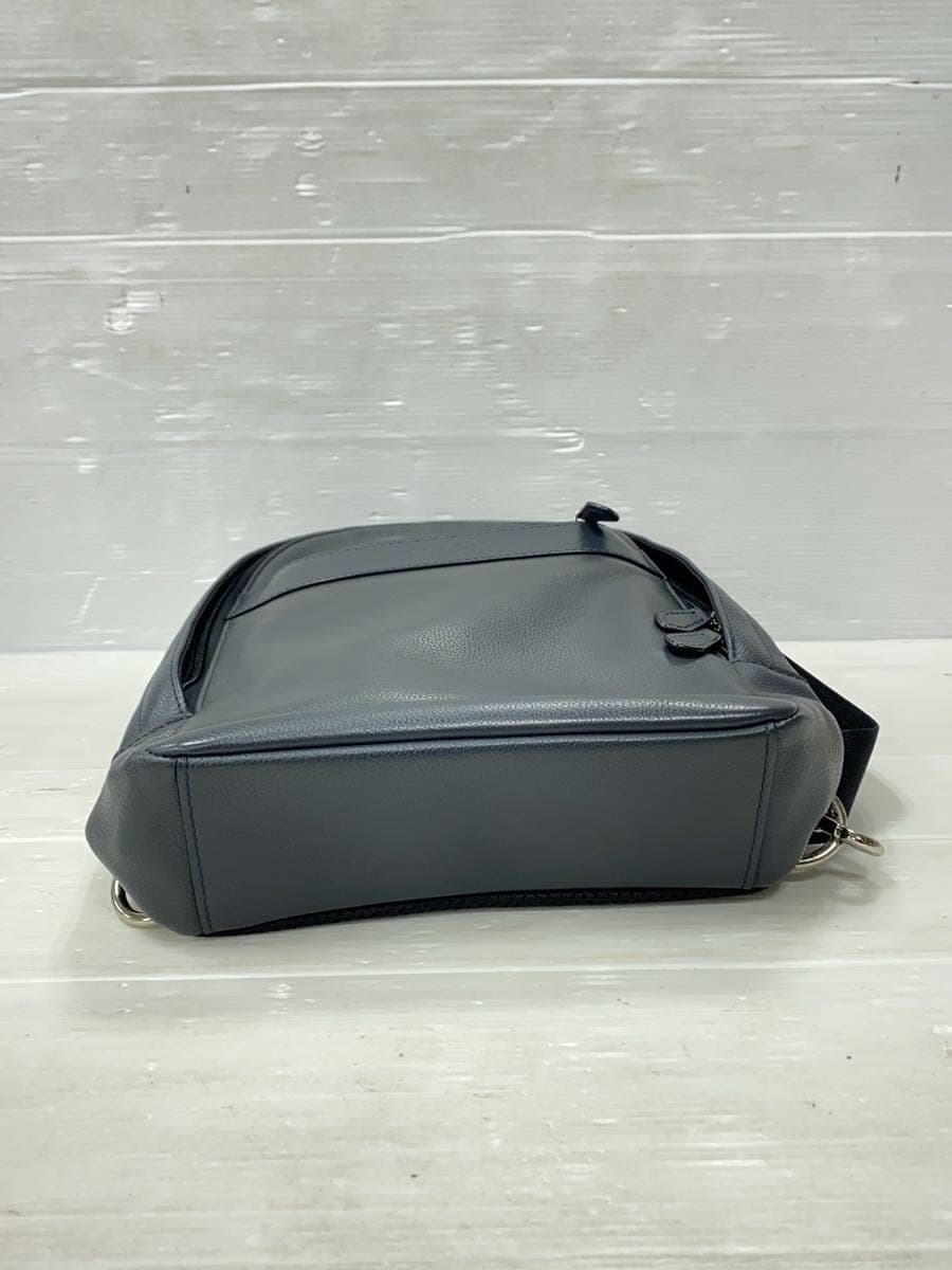 COACH Shoulder Bag Leather GRY Solid 1844-F54770 4