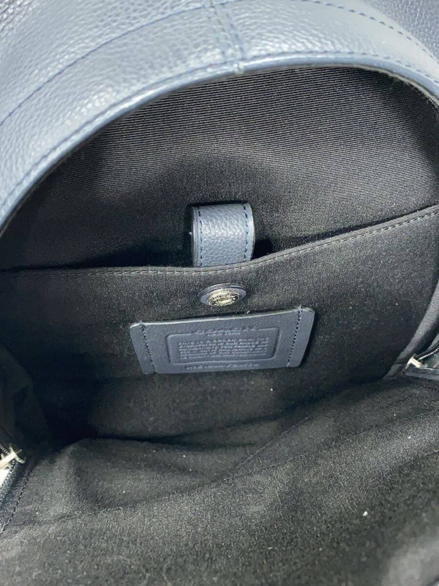 COACH Shoulder Bag Leather GRY Solid 1844-F54770 7