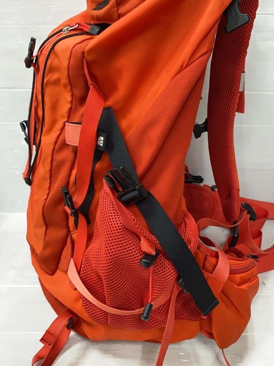 THE NORTH FACE TELLUS 30 Backpack Nylon ORN Solid Color NM06111 Stains Present 2