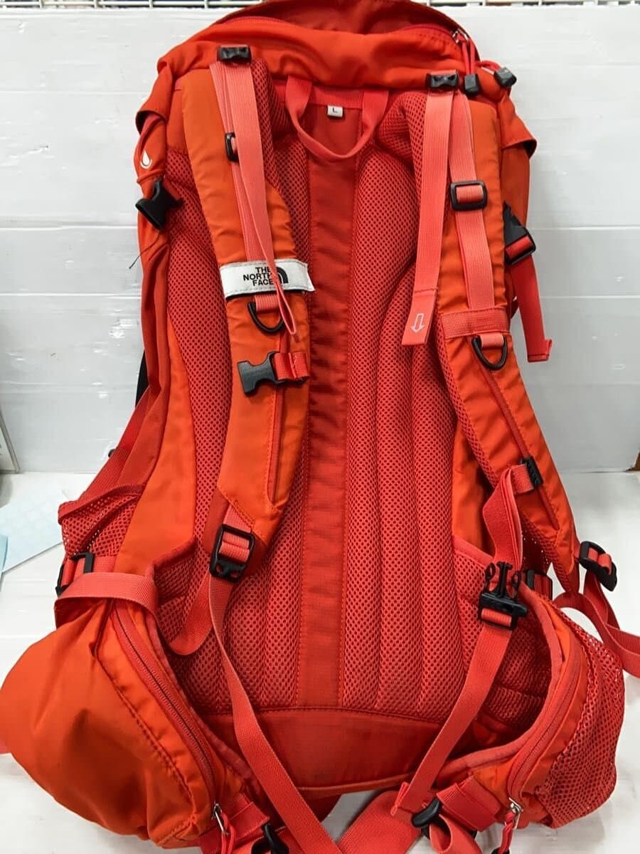 THE NORTH FACE TELLUS 30 Backpack Nylon ORN Solid Color NM06111 Stains Present 3