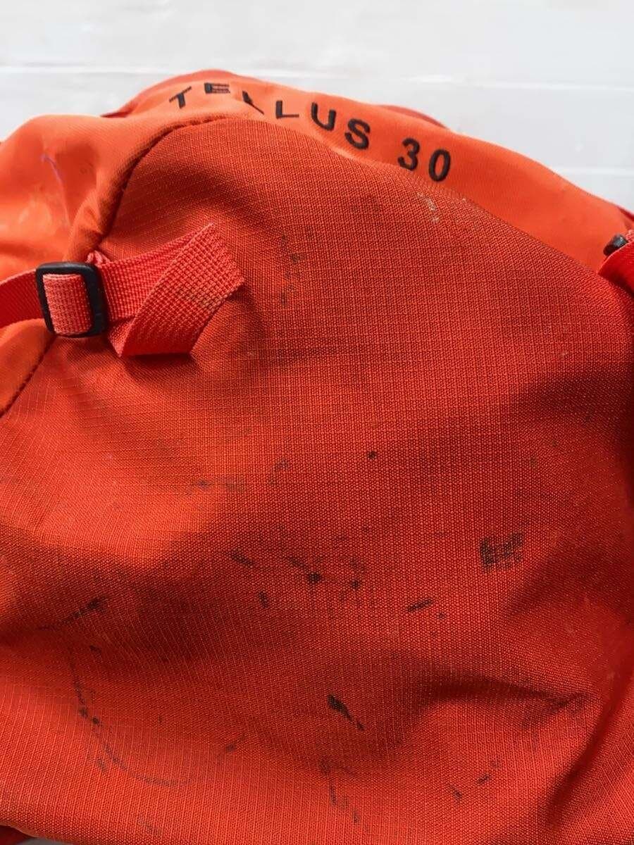 THE NORTH FACE TELLUS 30 Backpack Nylon ORN Solid Color NM06111 Stains Present 4