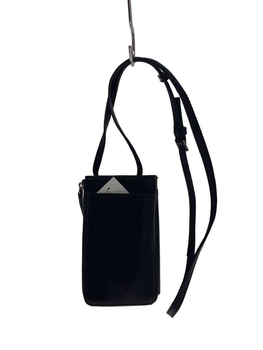 DAKOTA Shoulder Bag Leather BLK Discoloration