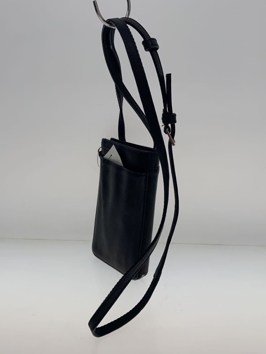 DAKOTA Shoulder Bag Leather BLK Discoloration 2