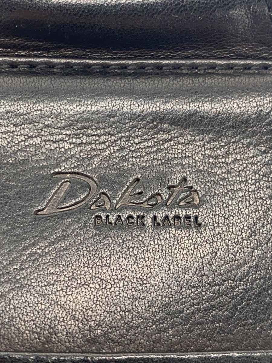 DAKOTA Shoulder Bag Leather BLK Discoloration 5