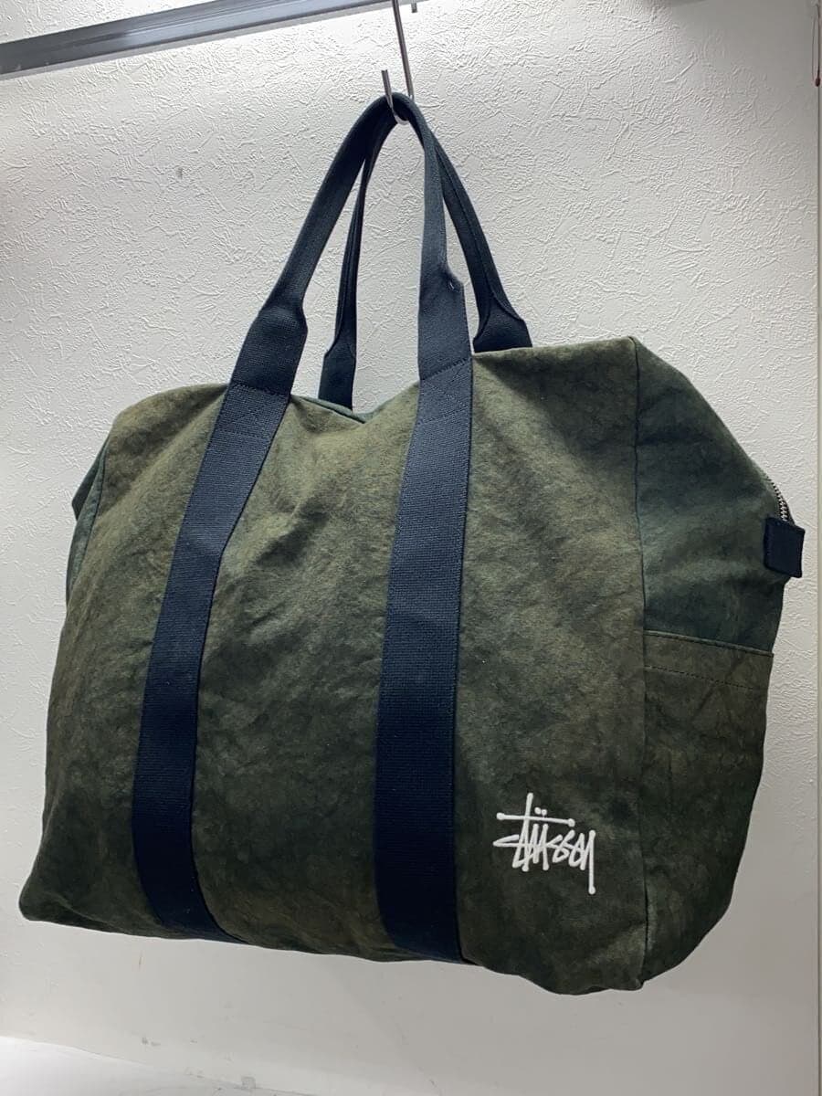 STUSSY Boston Bag Cotton KHK 2