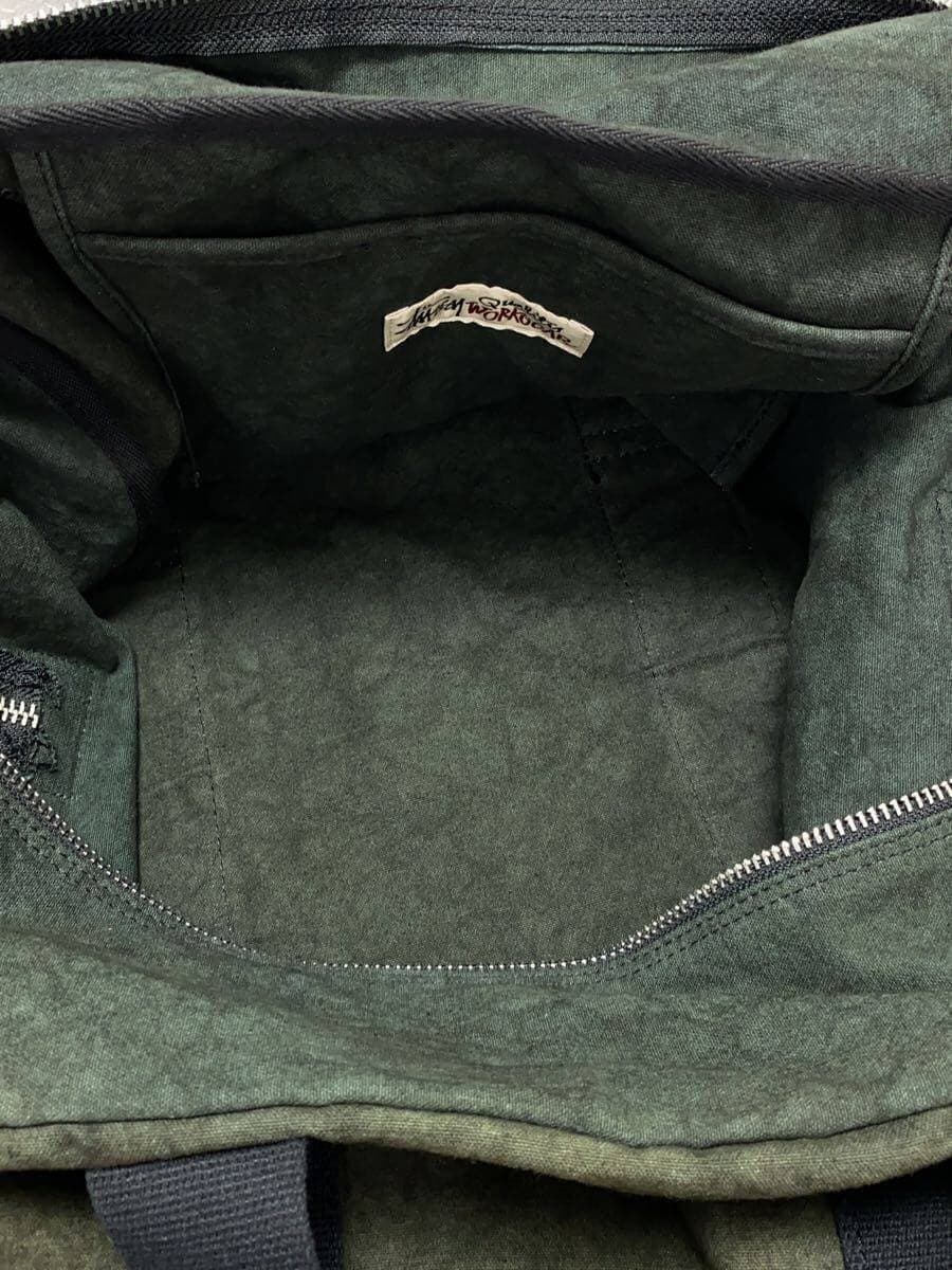 STUSSY Boston Bag Cotton KHK 6