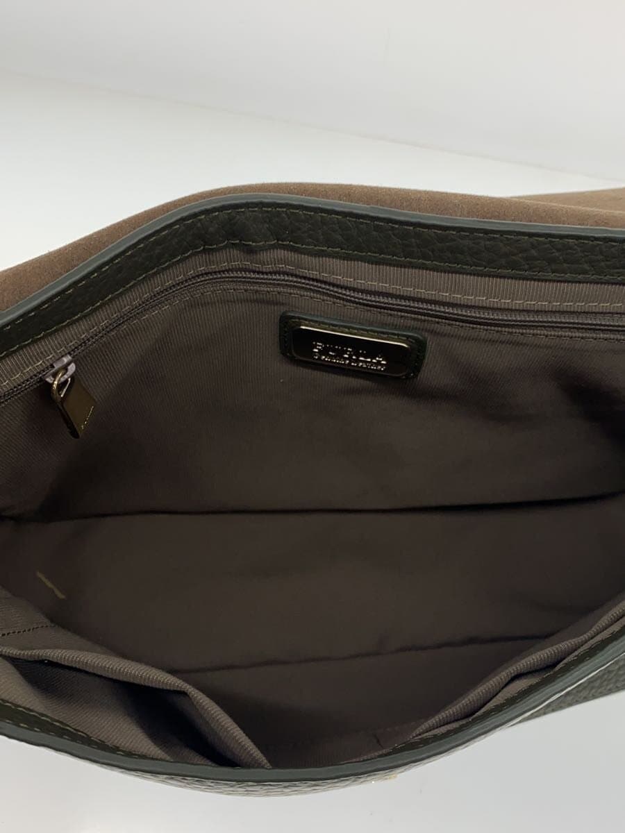 FURLA Shoulder Bag Leather KHK 6