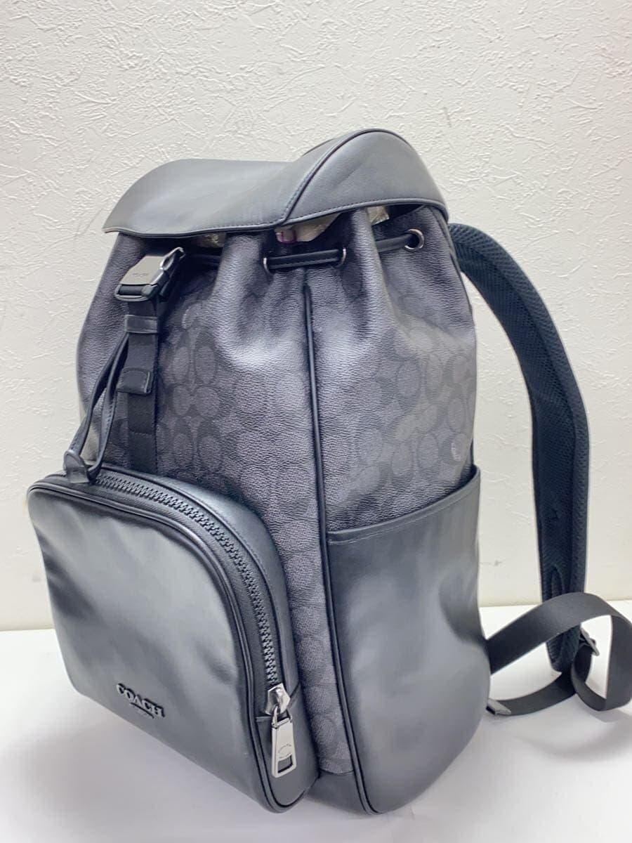 COACH Backpack PVC Black CT707 2