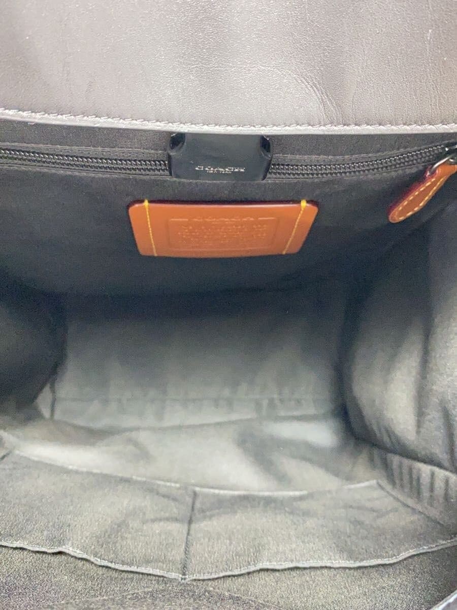 COACH Backpack PVC Black CT707 6