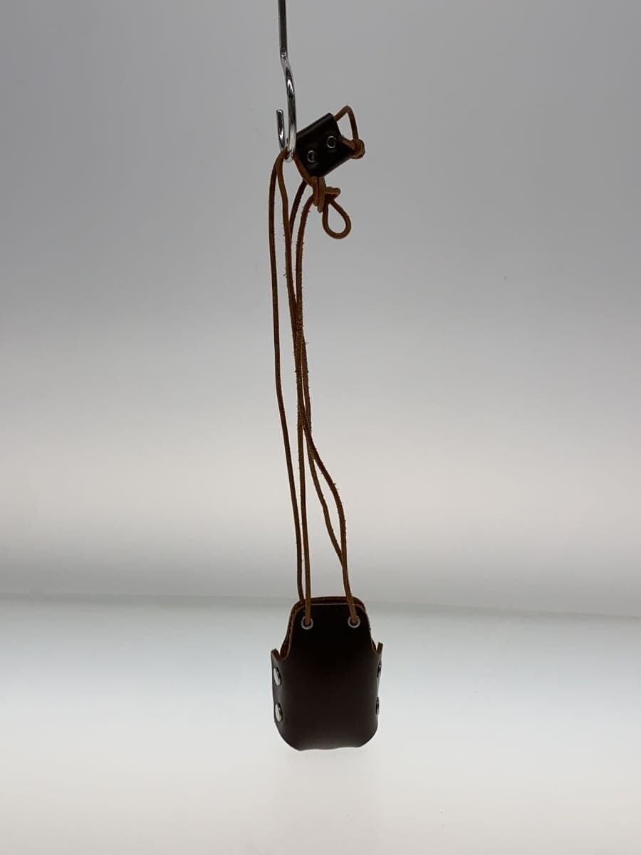 Hender Scheme Pouch Leather BRW Plain 3