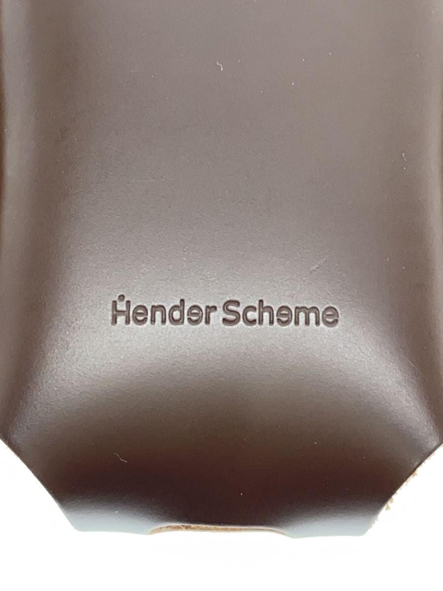 Hender Scheme Pouch Leather BRW Plain 5