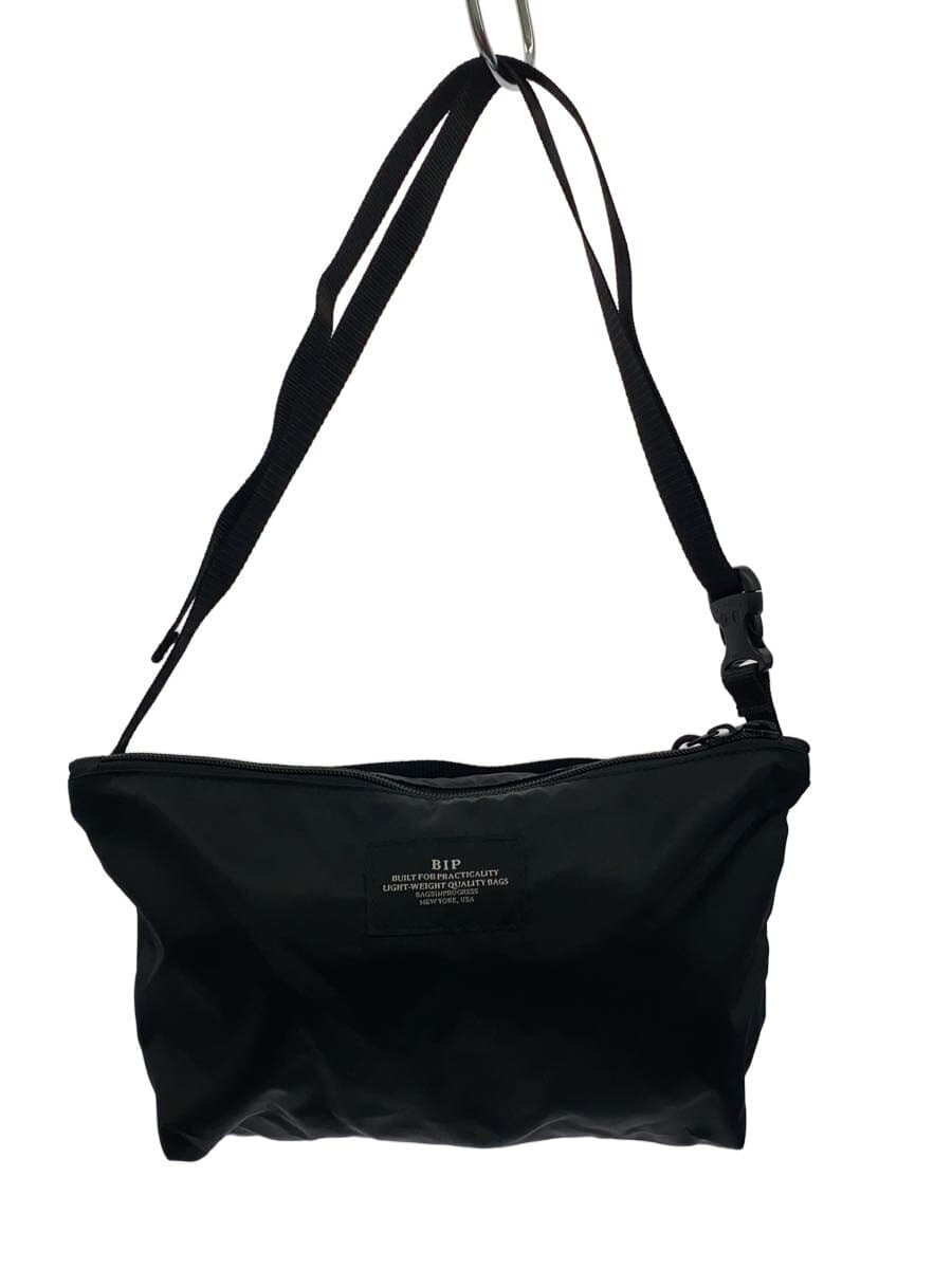 BAGSINPROGRESS Shoulder Bag Nylon BLK Solid