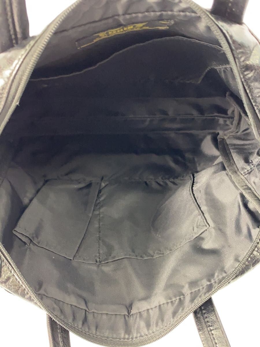 FEILER Handbag Leather BLK Floral 6