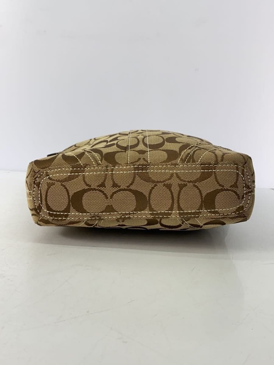 COACH Shoulder Bag_Signature Canvas BRW 4