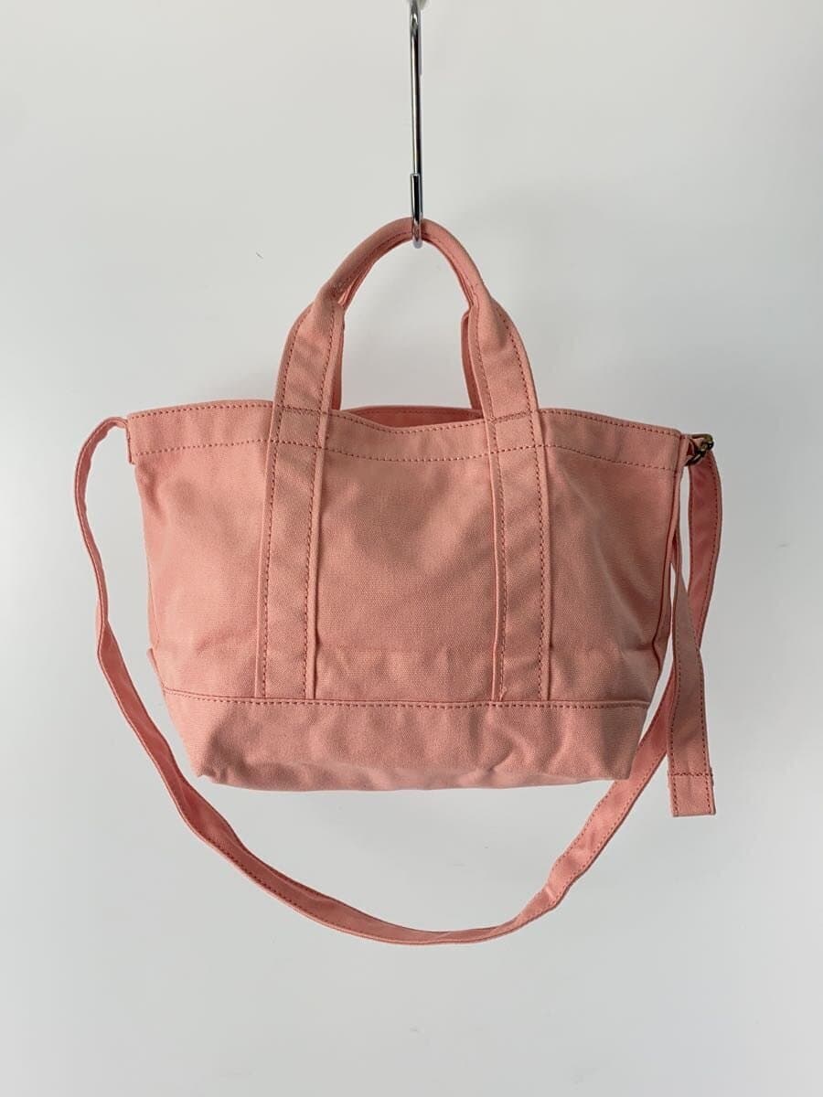 L.L.Bean Tote Bag Cotton PNK Solid 3