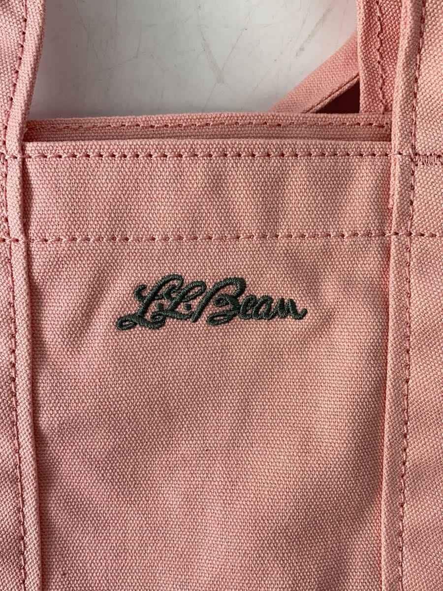 L.L.Bean Tote Bag Cotton PNK Solid 5