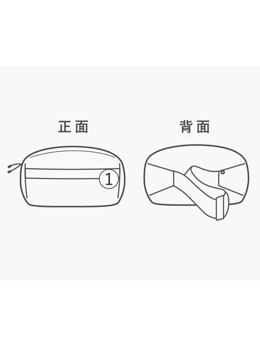 COACH Waist Bag Leather BLK CT714 8