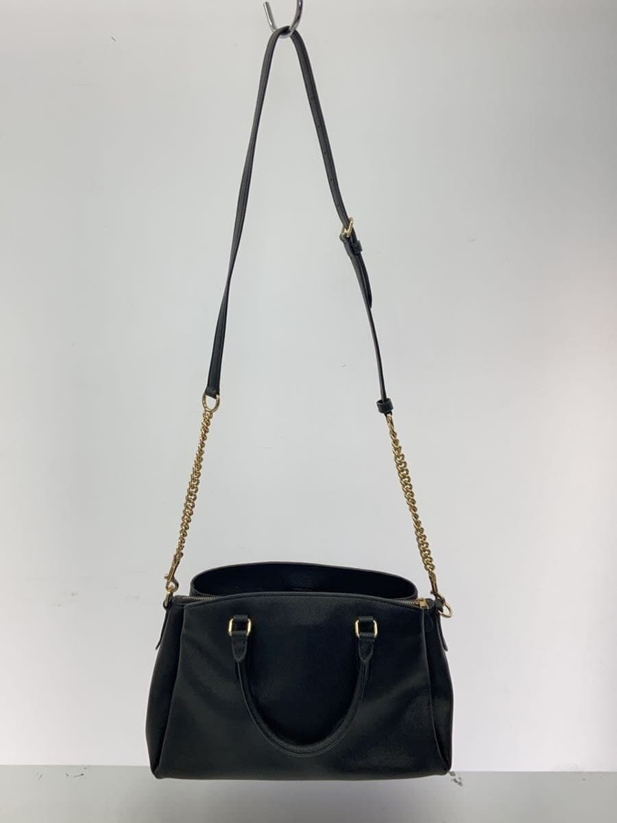 COACH Shoulder Bag Leather BLK Solid F28976 3