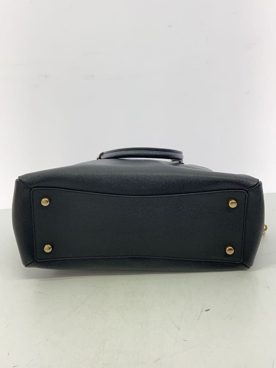 COACH Shoulder Bag Leather BLK Solid F28976 4